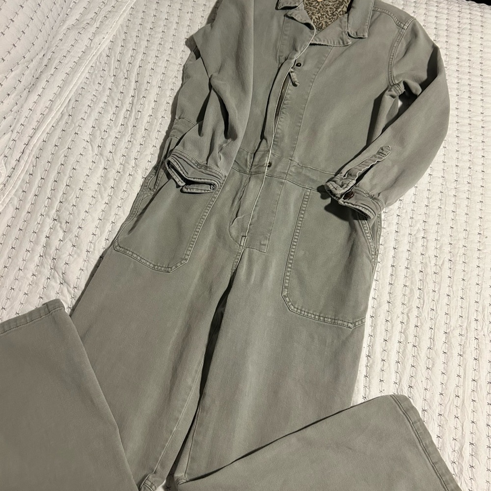 Faherty Green/Grey Women's Jumpsuit
